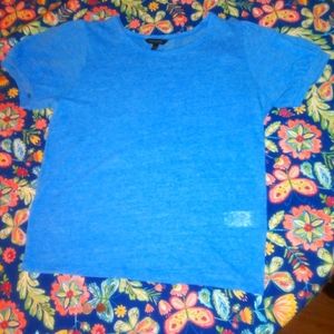 Banana Republic Blue Puff Sleeve Sweater Size Medium